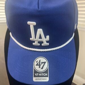 New ‘47 Brand Los Angeles Dodgers Core Classic Rope Blue Hitch Snapback Hat